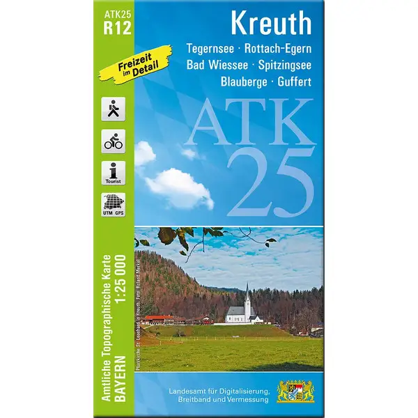 KREUTH 1:25 000 - Wanderkarte Direktkauf