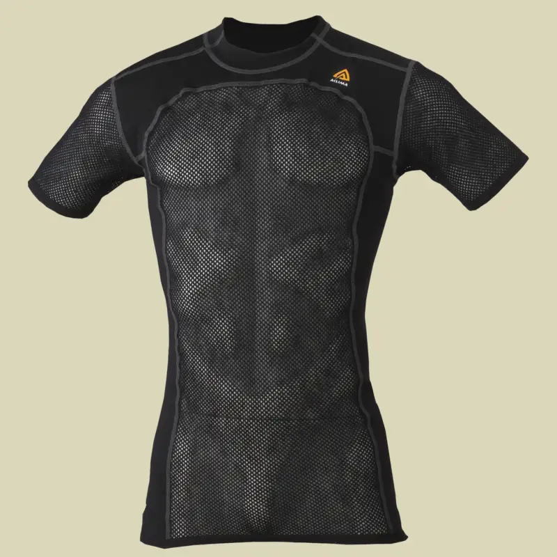 Aclima Wool Net T-Shirt Men Größe S Farbe jet black Preiswert
