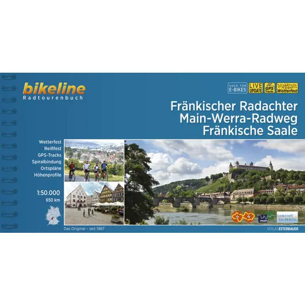 FRÄNKISCHER RADACHTER . MAIN-WERRA-RADWEG . FRÄNKISCHE SAALE - Radwanderführer Schnäppchen