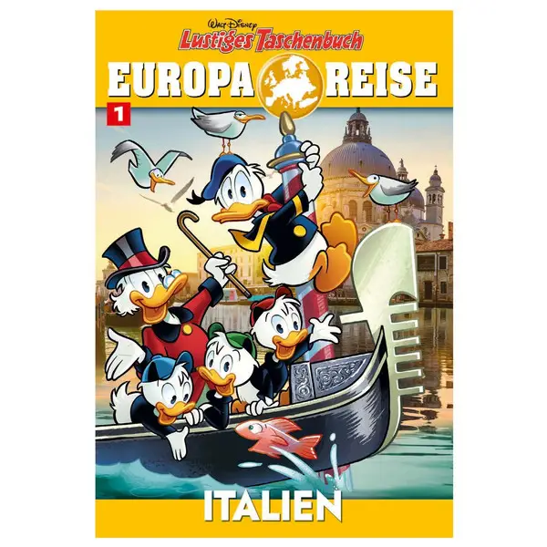 LUSTIGES TASCHENBUCH EUROPAREISE 01 - Comic Super-Preis