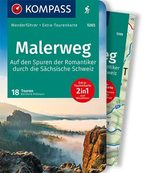 Kompass-Verlag Wanderführer Malerweg Sale