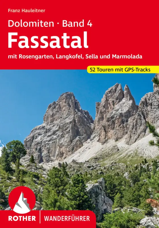 Knallerangebot Bergverlag Rother Wanderführer Dolomiten 4