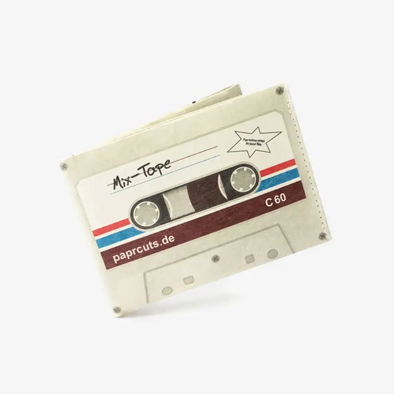 Beliebt Paprcuts RFID Portemonnaie Mixtape