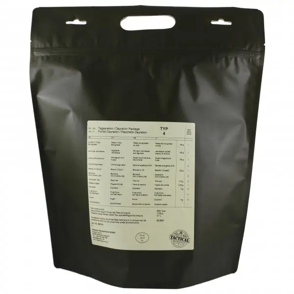Trek'n Eat - Day Ration Pack Typ 4 Vegetarisch Tactical Neu
