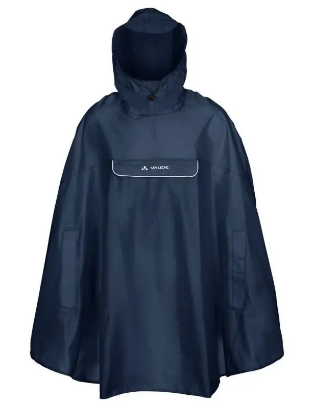 Aktuell Vaude Valdipino Poncho - Dark Sea
