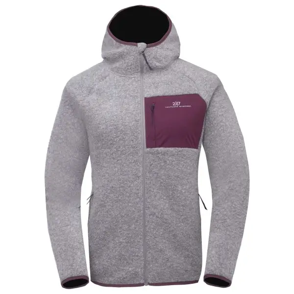 2117 of Sweden - Women's Skord Pile Hoodie - Wolljacke Letzte Chance