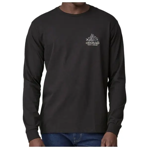 Abverkauf Patagonia - L/S Chouinard Crest Responsibili-Tee - Longsleeve